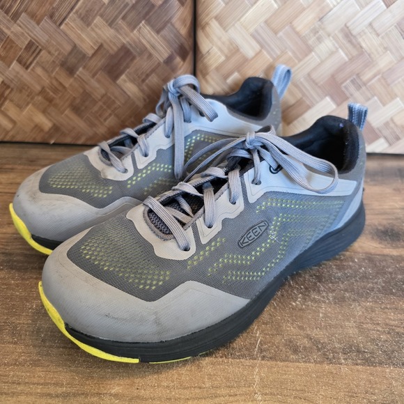 Keen Other - Keen® Men's Shoes Size 8.5EE Gray & Black Aluminum Safety Toe Work Shoe Tie